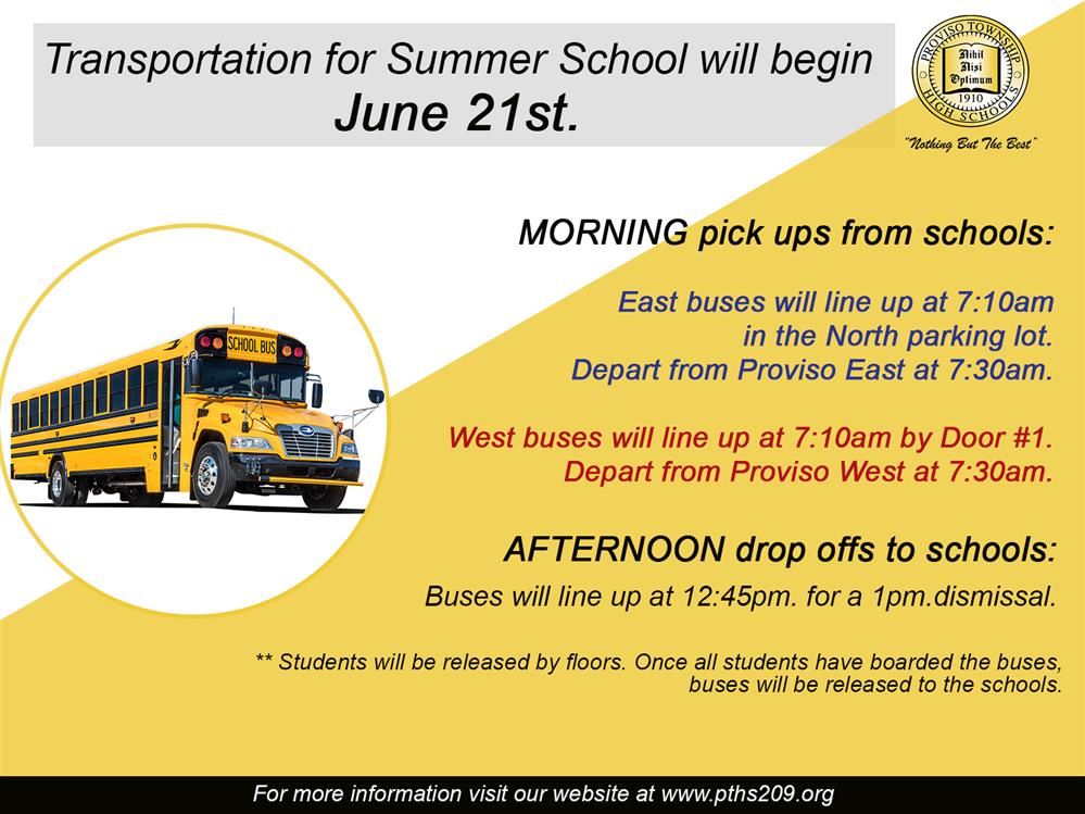 Summer Transportation Summer Transportation